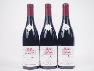Vente aux enchères 3 BOUTEILLES NUITS ST GEORGES "LES CHALIOTS" DOMAINE MICHEL GROS - 201