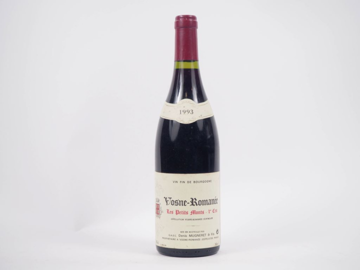 1 BOUTEILLE VOSNE ROMANÉE 1er CRU "LES PETITS MONTS" DENIS MUGNERET ET
