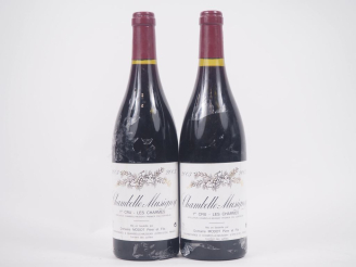 Vente aux enchères 2 BOUTEILLES CHAMBOLLE MUSIGNY 1er CRU "LES CHARMES" DOMAINE MODOT PÈR