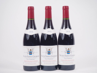 Vente aux enchères 3 BOUTELLES NUITS ST GEORGES "LES DAMODES" DOMAINE MACHARD DE GRAMONT 