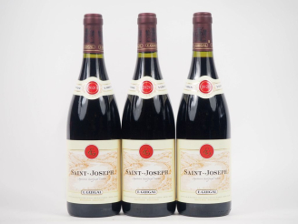 Vente aux enchères 3 BOUTEILLES ST JOSEPH GUIGAL - 2020