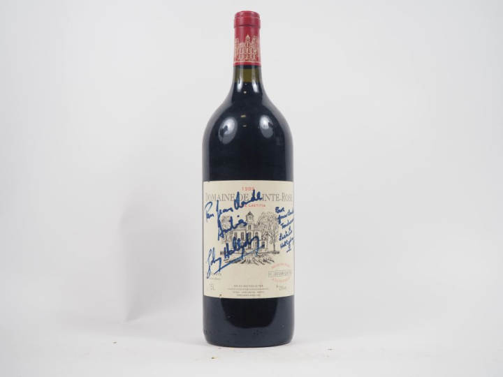 1 BOUTEILLE DOMAINE DE SAINTE ROSE CAVE LAETITIA - 1999 - DÉDICACÉE PA
