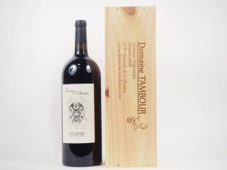 Vente aux enchères 1 MAGNUM COLLIOURE DOMAINE TAMBOUR "CUVÉE DE L'ALCHIMISTE" - 2016 - CB