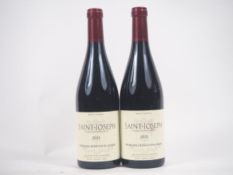 Vente aux enchères 2 BOUTEILLES ST JOSEPH DOMAINE JEAN LOUIS CHAVE - 2021