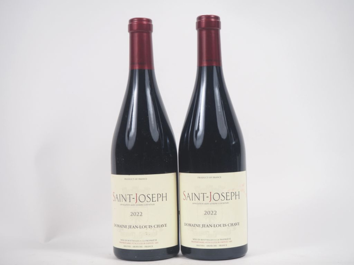 2 BOUTEILLES ST JOSEPH DOMAINE JEAN LOUIS CHAVE - 2022