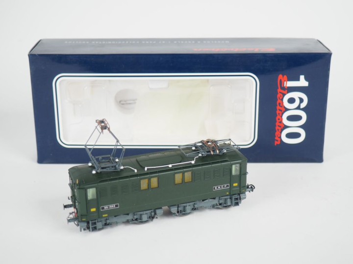 Matériel roulant Ho ELECTROTREN 1600 Locomotive électrique SNCF TBE d’