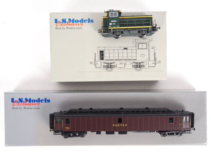 Matériel roulant LS Models Ho Locomotive Diesel Y 7100/7400 Ep  V-VI Y