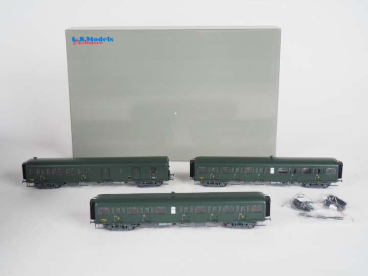 Matériel roulant LS Models HO très beau coffret Set 40 327 Express Nor