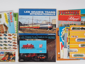Vente aux enchères Lot de catalogue et documentation dont électrotren, Jouef , Rivarossi 