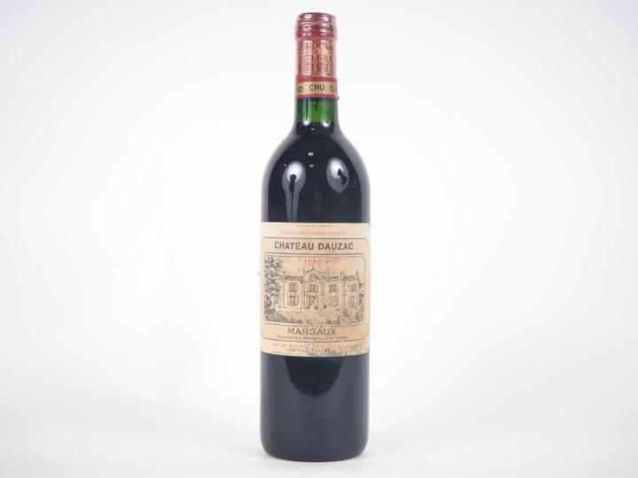 1 BOUTEILLE CHÂTEAU DAUZAC GCC MARGAUX - 1989 - EA