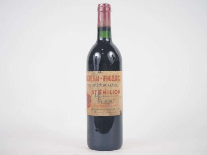 1 BOUTEILLE CHÂTEAU FIGEAC 1er GCC ST ÉMILION - 1989 - ES/ELA 