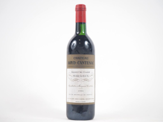 Vente aux enchères 1 BOUTEILLE CHÂTEAU BOYD CANTENAC GCC MARGAUX - 1990 - LB/ELS 