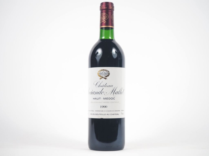 1 BOUTEILLE CHÂTEAU SOCIANDO MALLET HAUT MÉDOC - 1990 - BG 