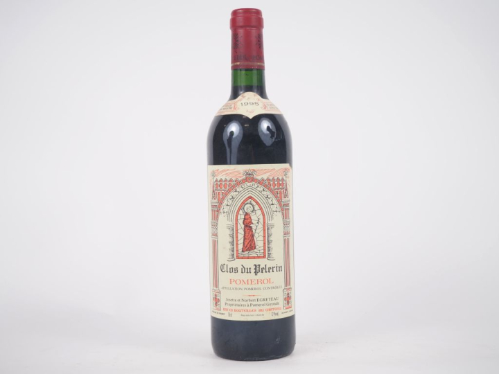 1 BOUTEILLE CLOS DU PÈLERIN POMEROL - 1995