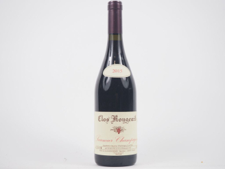 Vente aux enchères 1 BOUTEILLE SAUMUR CHAMPIGNY CLOS ROUGEARD - 2015 - ÉTIQUETTE PLISSÉE 