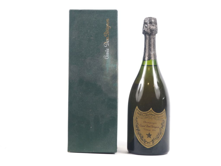 1 BOUTEILLE CHAMPAGNE DOM PÉRIGNON - 1978 - 1,2 CM SOUS LA COIFFE - CO