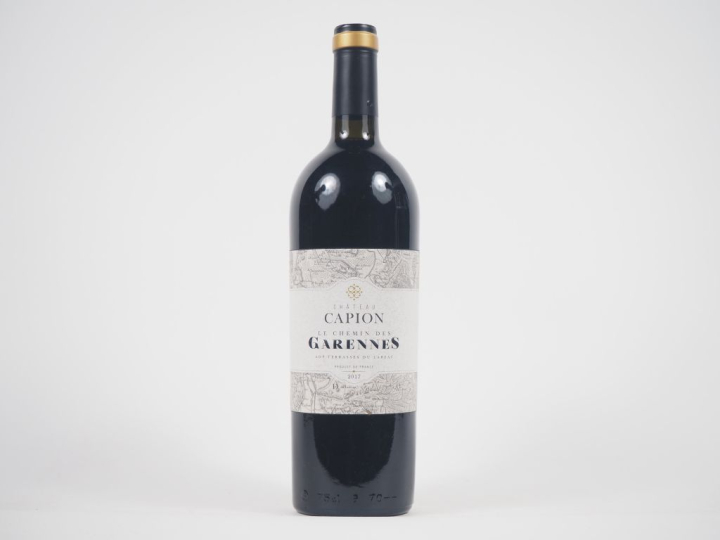 1 BOUTEILLE CHÂTEAU CAPION "LE CHEMIN DES GARENNES" TERRASSES DU LARZA