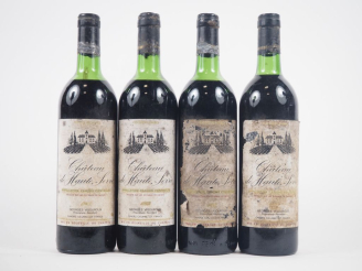 Vente aux enchères 4 BOUTEILLES CHÂTEAU DE HAUTE SERRE CAHORS : 2 DE 1983 / 2 DE 1989 - 1