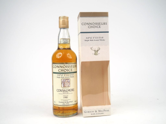 Vente aux enchères CONVALMORE 17 YEARS GORDON   MACPHAIL DISTILLED : 1981 - BOTTLED : 199