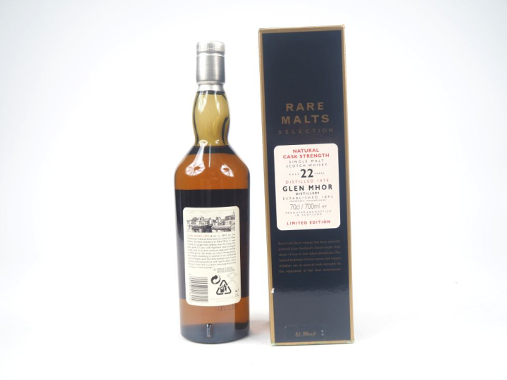 GLEN MHOR 22 YEARS RARE MALTS SELECTION DISTILLED : 1979 - BOTTLED : 1