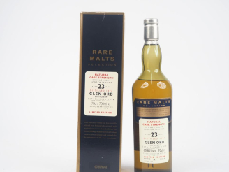 Vente aux enchères GLEN ORD 23 YEARS RARE MALTS SELECTION DISTILLED : 1974 - BOTTLED : 10