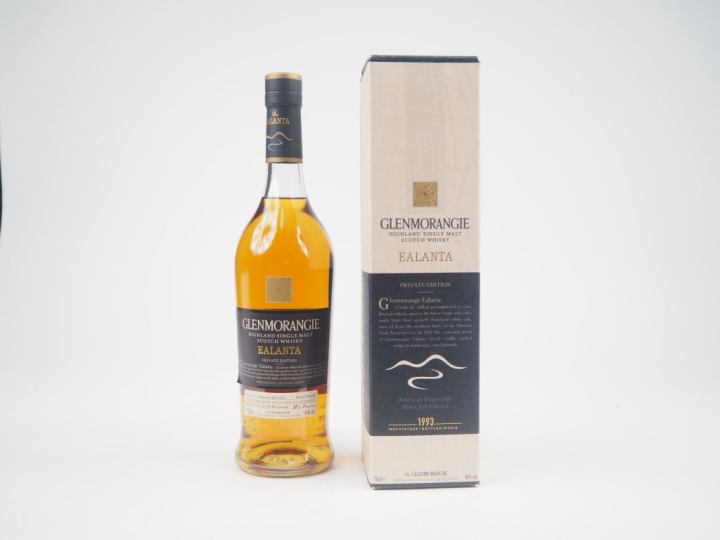 GLENMORAGIE 19 YEARS EALANTA DISTILLED : 1993 - BOTTLED : 2012 - 46% -