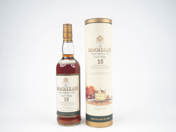MACALLAN (THE) 15 YEARS DISTILLED : 1984 - 43 % - COFFRET 