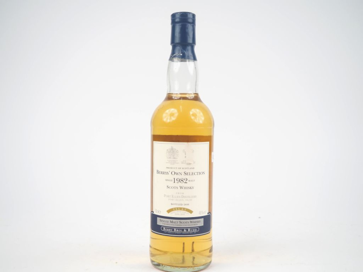 PORT ELLEN 26 YEARS BERRY'S OWN SELECTION DISTILLED : 1982 - BOTTLED :