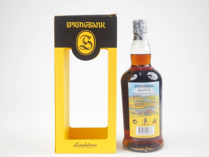 SPRINGBANK 10 YEARS LOCAL BARLEY DISTILLED : 06/2010 - BOTTLED : 03/12