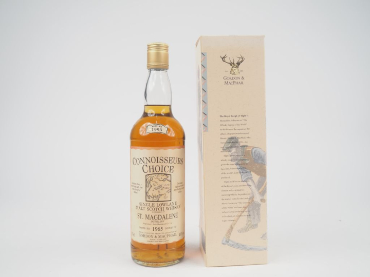 ST MAGDALENE 28 YEARS GORDON   MACPHAIL DISTILLED : 1965 - BOTTLED : 1