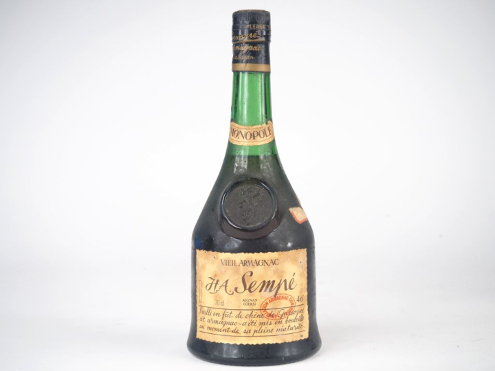 1 BOUTEILLE VIEIL ARMAGNAC H.A SEMPÉ 