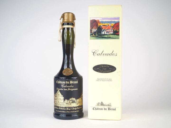 1 BOUTEILLE CALVADOS "RÉSERVE DES SEIGNEURS" XO CHÂTEAU DU BREUIL - CO