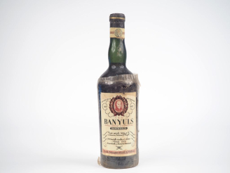 Vente aux enchères 1 BOUTEILLE BANYULS DOMINICAIN "CUVÉE DE LA CENTENAIRE" - 1929 - ELS