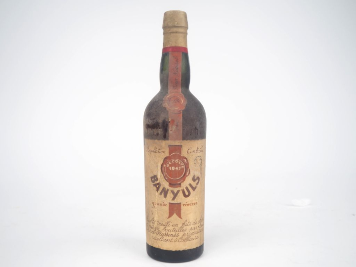 1 BOUTEILLE BANYULS "GRANDE RÉSERVE" VIDAL ROSSINES - 1947 - BS 