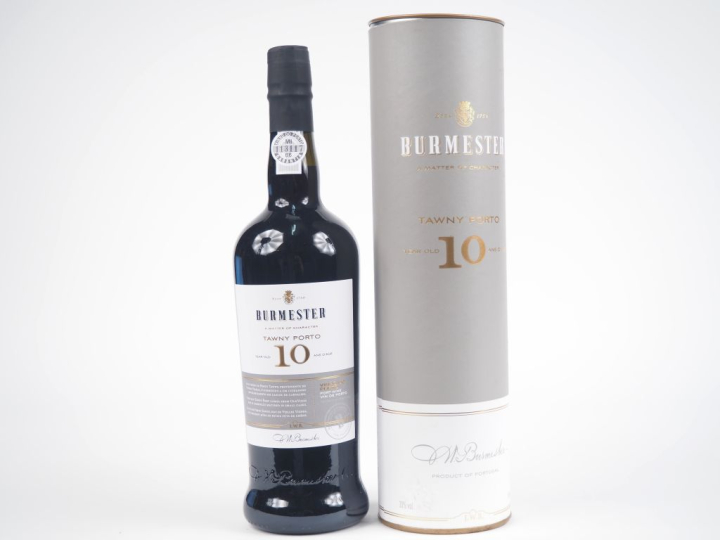 1 BOUTEILLE PORTO BURMESTER "10 ANS D'AGE" - COFFRET 