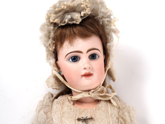 Vente aux enchères Exceptionnel grand et rare modèle de poupée française JUMEAU Circa 189
