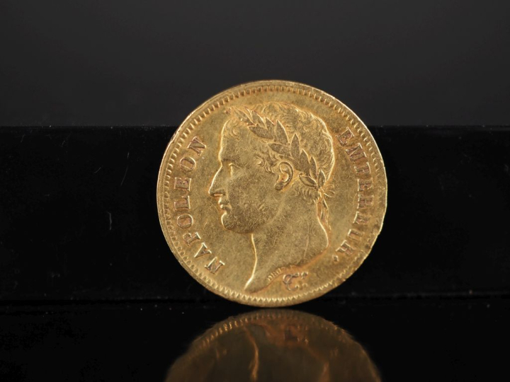 Pièce de 40 Francs or, Napoléon Empereur, 1811-A. FRAIS ACHETEURS 10% 