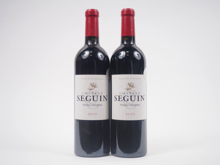 2 BOUTEILLES CHÂTEAU SEGUIN GRAVES - 2010