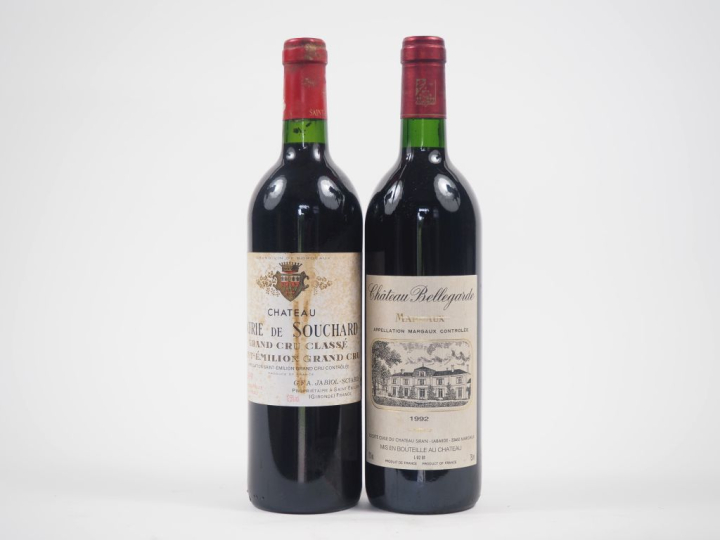 2 BOUTEILLES : 1 CHÂTEAU FAURIE DE SOUCHARD GCC ST ÉMILION 1999 EA - 1