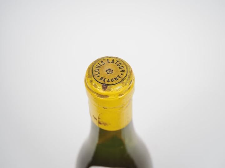 1 BOUTEILLE MEURSAULT CHARMES LOUIS LATOUR - 1959 - VIDANGE/ETA/CAPSUL