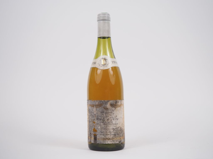 1 BOUTEILLE CHABLIS 1er CRU "MONT DE MILIEU" ALAIN GAUTHERON - 1990 - 
