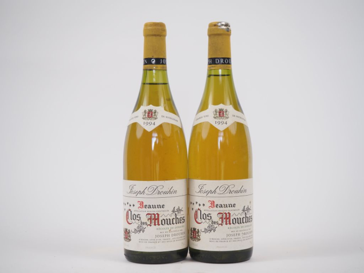 2 BOUTEILLES BEAUNE "CLOS DES MOUCHES " JOSEPH DROUHIN - 1994 