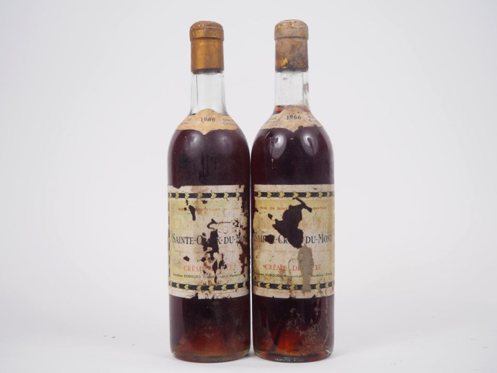 2 BOUTEILLES SAINTE CROIX DU MONT CHÂTEAU DU TICH "CRÈME DE TÊTE" - 19