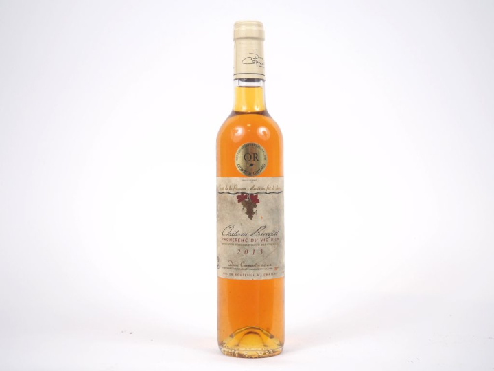 1 BOUTEILLE (50 cl) PACHERENC DU VIC BILH CHÂTEAU BARRÉJAT "CUVÉE DE L