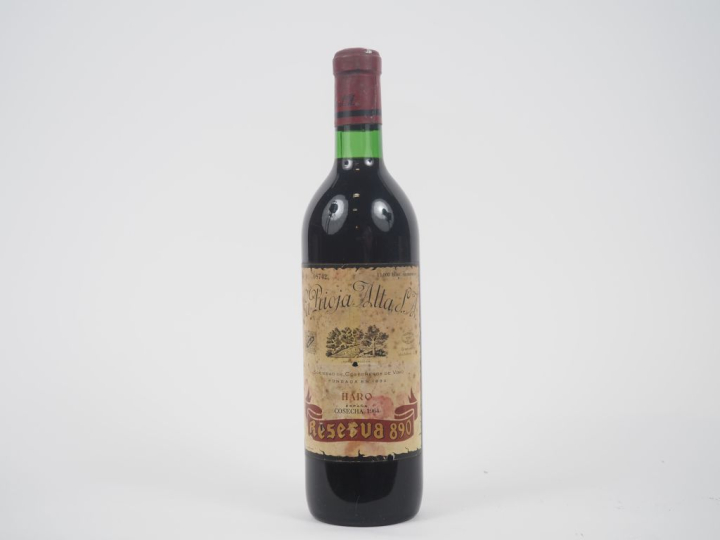 1 BOUTEILLE LA RIOJA ALTA "GRAN RESERVA 890 " - 1964 - ET