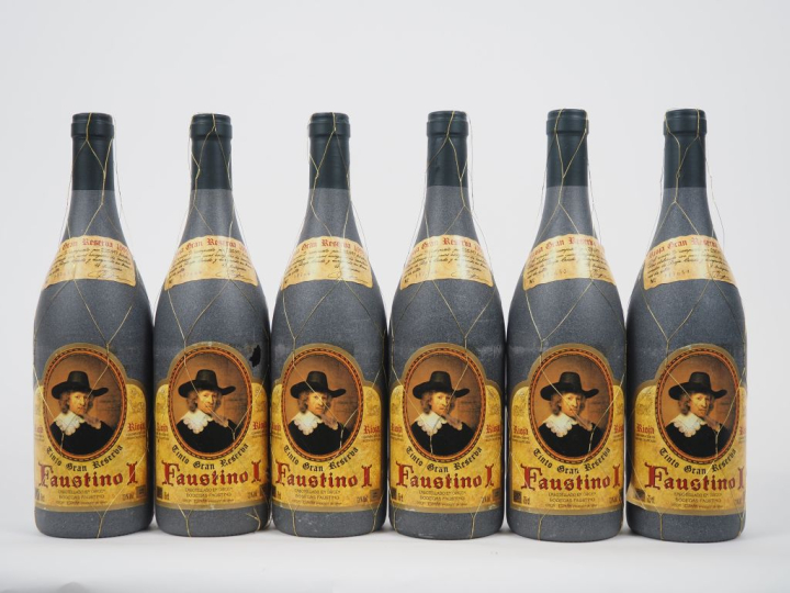 6 BOUTEILLES RIOJA FAUSTINO I "GRAN RESERVA" - 1995