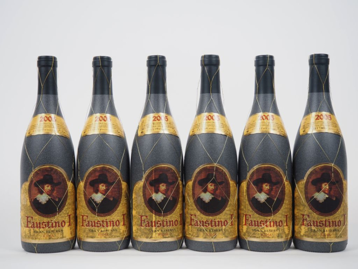6 BOUTEILLES RIOJA FAUSTINO I "GRAN RESERVA" - 2005