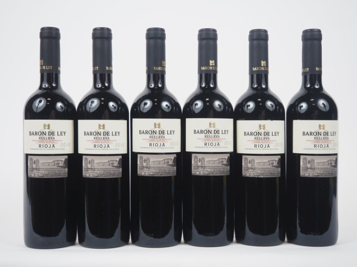 6 BOUTEILLES RIOJA BARON DE LEY "RESERVA" - 2018 