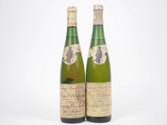 Vente aux enchères 2 BOUTEILLES TOKAY PINOT GRIS DOMAINE WEINBACH CLOS DES CAPUCINS THÉO 