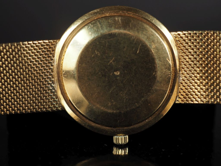 OMEGA, Genève Montre bracelet, boitier et bracelet en or jaune 750.  C